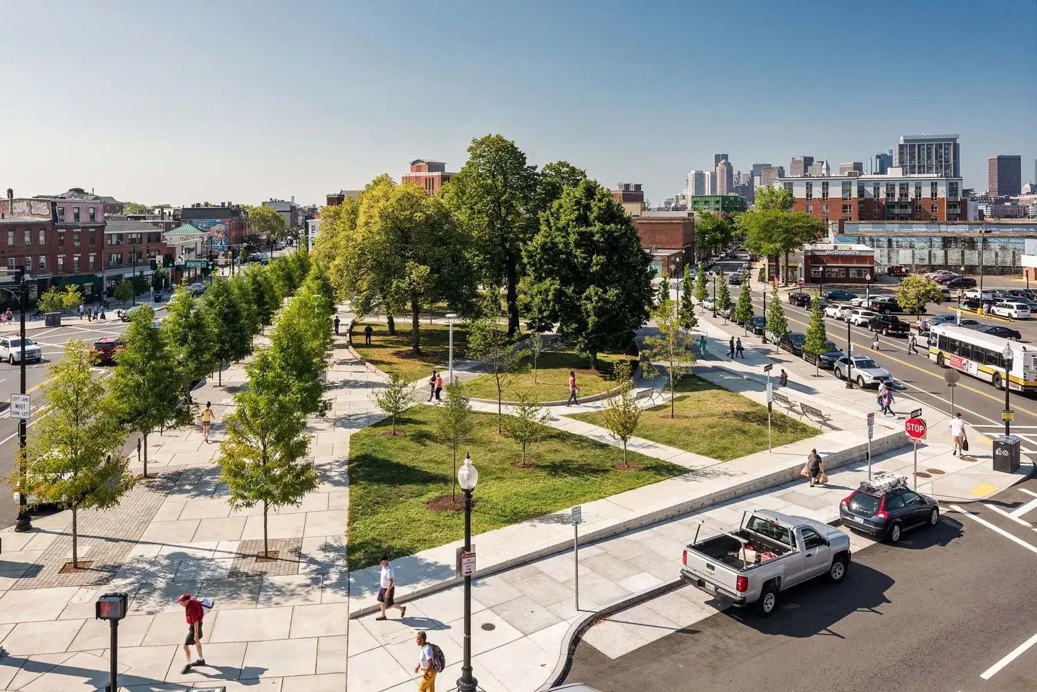 Central-Square-East-Boston-skyline_Park-Streetscape_Klopfer-Martin